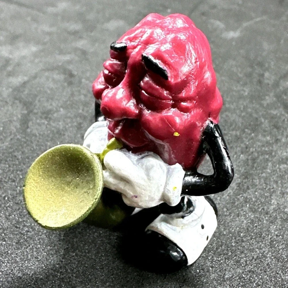Kool Aid Raisin Musician Trumpet Figurine Toy‎ Collectible